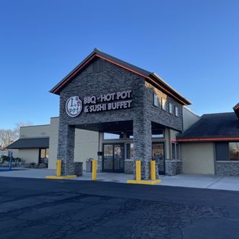 IPOT Hot Pot BBQ & Sushi Buffet - From parking lot - Sushi Bars Near Me - Lansing, Michigan