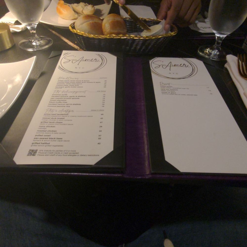 S'Aimer - Menu - Lounges Near Me - New York, New York S'Aimer - Menu - Lounges Near Me - New York, New York