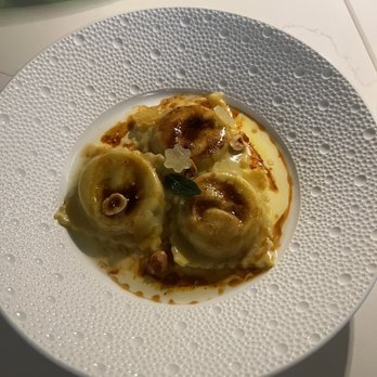 Le Jardinier - Winter chestnut ravioli - French Near Me - Miami, Florida Le Jardinier - Winter chestnut ravioli - French Near Me - Miami, Florida