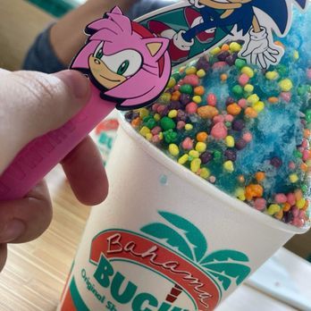 Bahama Buck's - Sonic collaboration spoons - Shaved Ice Near Me - Universal City, Texas