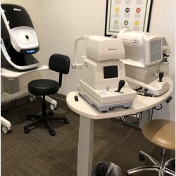 Wilson Phu, OD - Pre-testing equipment.