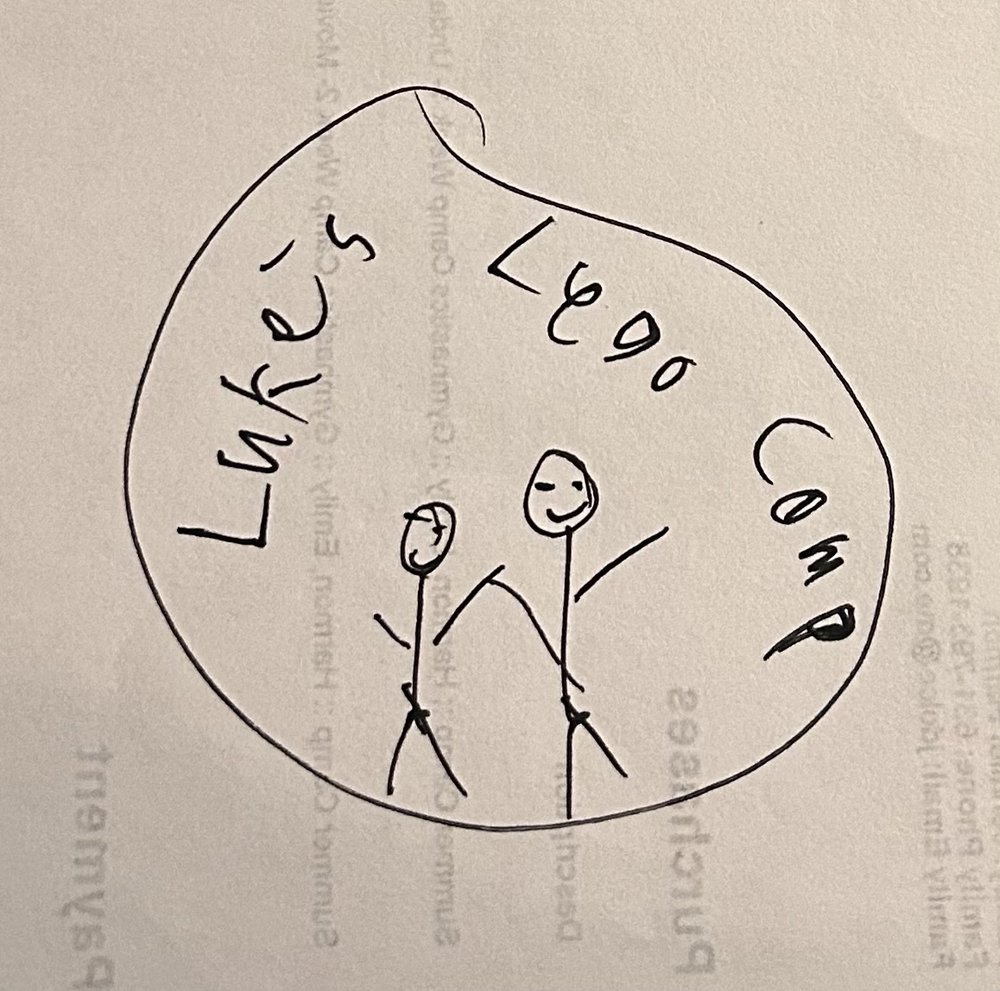 Luke's Lego Camp Logo