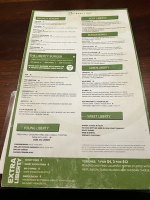Menu photo 5 Liberty Burger Jackson, WY