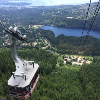 Grouse Mountain - View going up. - Hiking Near Me - North Vancouver, British Columbia Grouse Mountain - View going up. - Hiking Near Me - North Vancouver, British Columbia