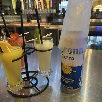 Flights - Daiquiri flight and a beer! - New American Near Me - Las Vegas, Nevada