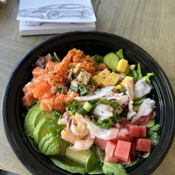 Poké Parlor - Large Bowl $12.50 - Poke Near Me - La Habra, California Poké Parlor - Large Bowl $12.50 - Poke Near Me - La Habra, California