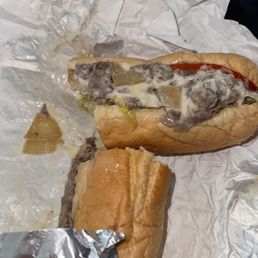 Philly Cheese Steak Sandwich