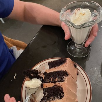 Steuben's Uptown - Truckstop Chocolate Cake with icecream - Diners Near Me - Denver, Colorado Steuben's Uptown - Truckstop Chocolate Cake with icecream - Diners Near Me - Denver, Colorado