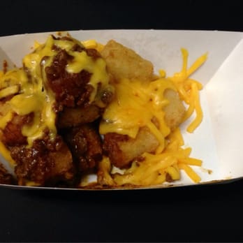 Sonic Drive-In - How my order of chili cheese tots came out. What? Only half a tray? Sigh. - Burgers Near Me - Tracy, California Sonic Drive-In - How my order of chili cheese tots came out. What? Only half a tray? Sigh. - Burgers Near Me - Tracy, California