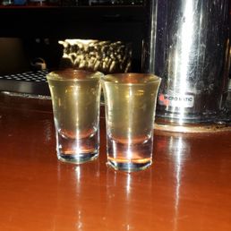 Green tea shot Green tea shot