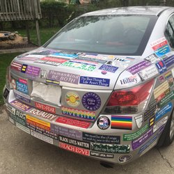 Syracuse Cultural Workers - So many amazing bumper stickers!! Thanks SCW!!