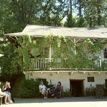 Boeger Winery - Outside area. This building was built in the 1800s - Wineries Near Me - Placerville, California