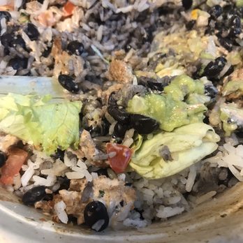 Rubio's Coastal Grill - Bowl - with my 3 pieces of lettuce! - Mexican Near Me - Mesa, Arizona Rubio's Coastal Grill - Bowl - with my 3 pieces of lettuce! - Mexican Near Me - Mesa, Arizona