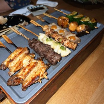 Izakaya Nana - Yakitori Platter/ 7 - Izakaya Near Me - Flushing, New York Izakaya Nana - Yakitori Platter/ 7 - Izakaya Near Me - Flushing, New York