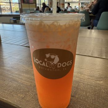 Local Dogs - Creamsicle dirty soda - Hot Dogs Near Me - Galveston, Texas Local Dogs - Creamsicle dirty soda - Hot Dogs Near Me - Galveston, Texas