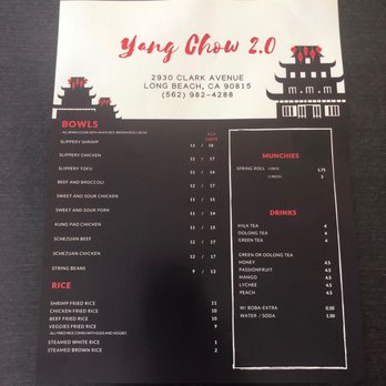 Yang Chow 2.0 - Chinese Near Me - Long Beach, California