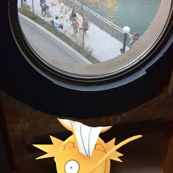 McCormick Bridgehouse & Chicago River Museum - This was in the middle level of the museum viewing the Chicago River and I was playing my Pokemon go game on my phone. - Museums Near Me - Chicago, Illinois McCormick Bridgehouse & Chicago River Museum - This was in the middle level of the museum viewing the Chicago River and I was playing my Pokemon go game on my phone. - Museums Near Me - Chicago, Illinois