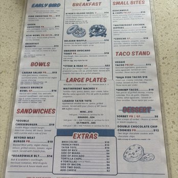 The Waterfront Venice - Menu - Beer Gardens Near Me - Venice, California The Waterfront Venice - Menu - Beer Gardens Near Me - Venice, California