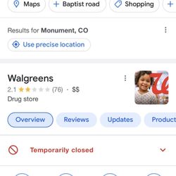 Walgreens - Temporarily closed.... The entire day, good thing prescriptions aren't important, idiots!