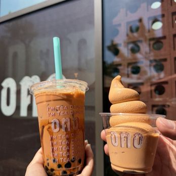 OMO Thai Tea - Classic Thai tea and Thai tea soft serve - Bubble Tea Near Me - Bellevue, Washington