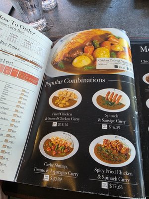 Menu photo 1 Coco Ichibanya Los Angeles, CA
