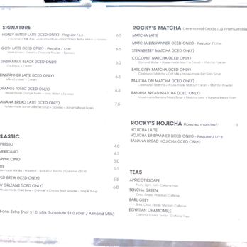 Arc Coffee - Menu June 2026 - Coffee & Tea Near Me - Buena Park, California