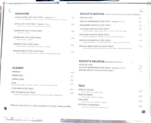 Menu photo 2 Arc Coffee Buena Park, CA