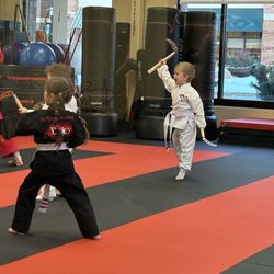 Dojo Karate - Maple Grove - Practicing for the tournament