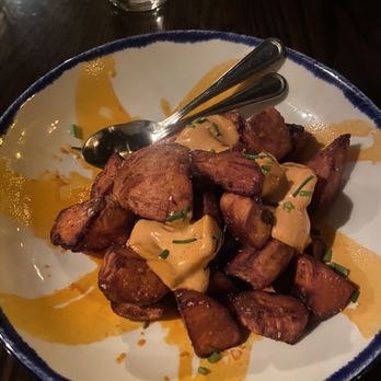 Bosscat Kitchen & Libations - SWEET PAPAS BRAVA - New American Near Me - Houston, Texas