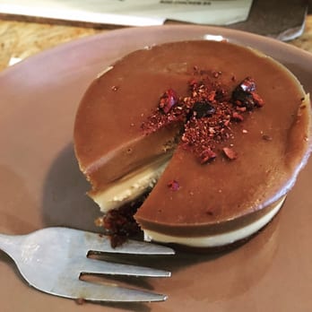 PURE - Boutique Coffee Bar - Raw cake. RAW CAKE!! No sugar, no dairy. And it was amazing! So amazing I had to eat a bite BEFORE taking a photo - Coffee & Tea Near Me - Glenelg, SA