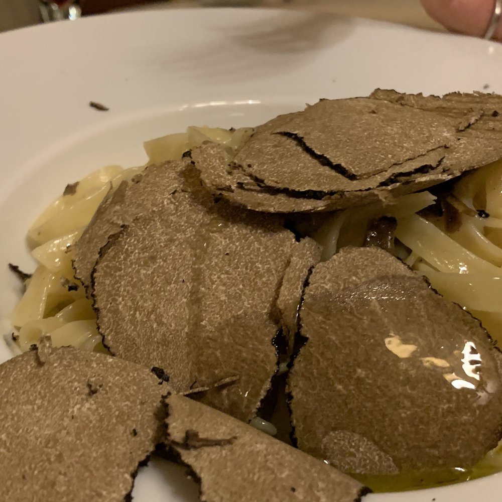 Black truffle pastA