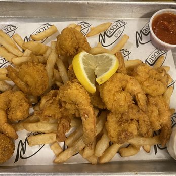 Mason's Grill - Fried Shrimp W/fries - American Near Me - Baton Rouge, Louisiana Mason's Grill - Fried Shrimp W/fries - American Near Me - Baton Rouge, Louisiana