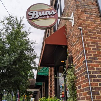 Buns - Outside. Storefront. Entrance. Paid parking available across the street in the city's Rosemary/Columbia lot. ParkMobile zone #3629. - Burgers Near Me - Chapel Hill, North Carolina