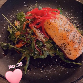 Estancia - Salmon Salad - Mexican Near Me - Chino, California Estancia - Salmon Salad - Mexican Near Me - Chino, California