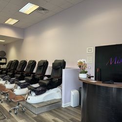 Misheel Nail Spa - New Pedicure massage chairs