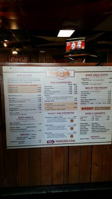 Menu photo 2 Pok-e-Jo's - Round Rock Round Rock, TX