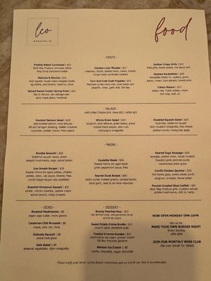 Menu photo 3 Leo Annapolis Annapolis, MD Menu photo 3 Leo Annapolis Annapolis, MD