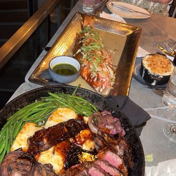 Pescado - Ribeye and snapper - American Near Me - Rosemary Beach, Florida