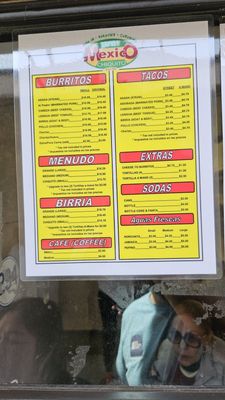 Menu photo 4 Little Mexico Chiquito Maywood, CA