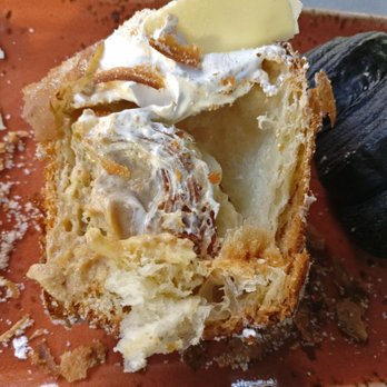 B Bistro + Bakery - Inside of Cinnamon Toast Cruffin - Bakeries Near Me - Miami, Florida B Bistro + Bakery - Inside of Cinnamon Toast Cruffin - Bakeries Near Me - Miami, Florida