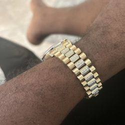 B G Loan & Jewelry - Rolex President with Custom Diamond Bezel and Jubilee Bracelet