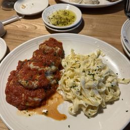 Eggplant parmesan Eggplant parmesan