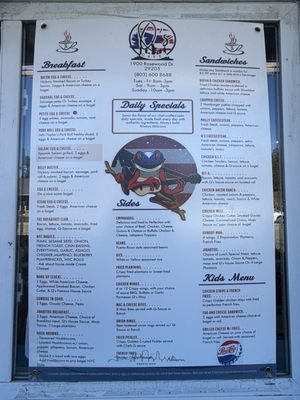 Menu photo 1 Q’s Corner Cafe Columbia, SC Menu photo 1 Q’s Corner Cafe Columbia, SC