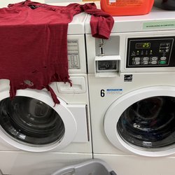 All-Clean Laundry - Different machine, clothes tends to get stuck when machine is spinning