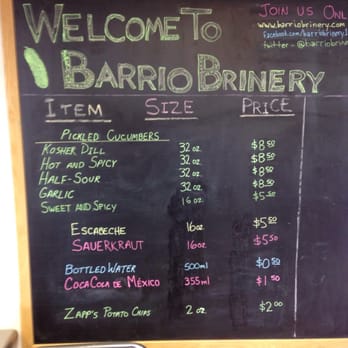Barrio Brinery - Specialty Food Near Me - Santa Fe, New Mexico