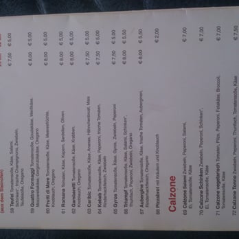 Pizzeria Triumph - Speisekarte 5 - Italian Near Me - Oldenburg, NI