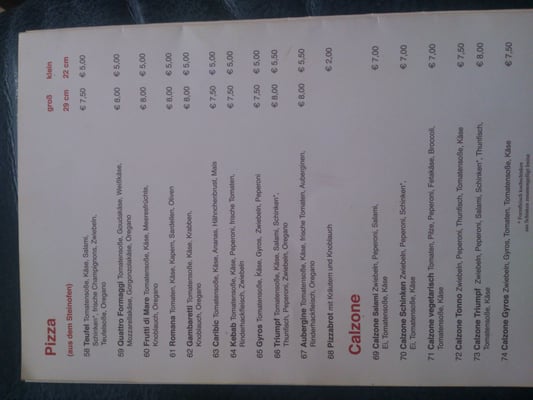 Menu photo 4 Pizzeria Triumph Oldenburg, NI Menu photo 4 Pizzeria Triumph Oldenburg, NI
