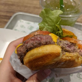Shake Shack West Village - A little pink in some areas - Fast Food Near Me - New York, New York Shake Shack West Village - A little pink in some areas - Fast Food Near Me - New York, New York