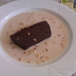Auberge de St-Julien-aux-bois - Pavé au chocolat.