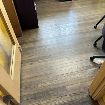DB Genesis Hardwood Flooring - Finished gray stained floors - Flooring Near Me - Kensington, Maryland